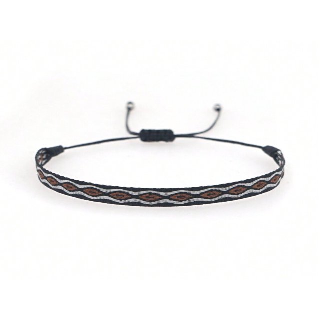 SNNROO 2024 Friendship Braided Bracelets Boho Geometric Pattern Bracelet For Women Weave Stackable Rope Vintage Jewelry