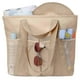 thumbnail image 3 of Waterproof Sandproof Beach Bag with Zipper Pockets, Tote for Women Travel, Cruise, Pool Accessories - Khaki, 3 of 5