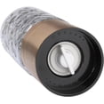 thumbnail image 3 of Cilio Cristallo Salt and Pepper Mill Set Glass Stainless Steel Copper 6.7 Inch, 3 of 4