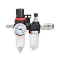 thumbnail image 2 of 1/4 Air Compressor Oil Water Separator Filter Regulator Trap Airbrush Pressure Reducing Valve, 2 of 7