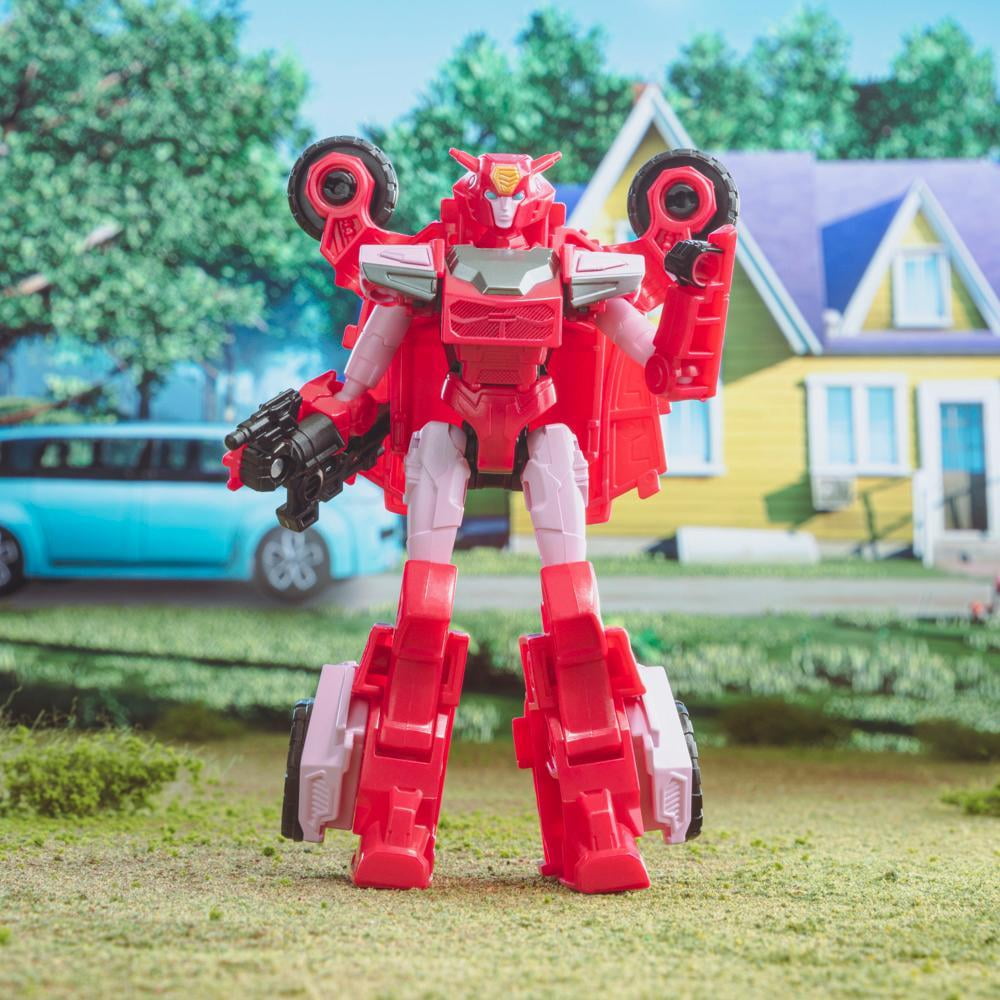 Transformers Toys EarthSpark Warrior Class Elita-1 Action Figure