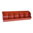 thumbnail image 3 of Comedero para lechones Yinane Comedero para cría de aves de corral 5 ranuras rojas, 3 of 8