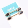 thumbnail image 4 of A Pair of Golden Majestic Sparkle Point Nipple Barbell, 4 of 4