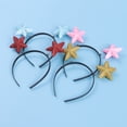 thumbnail image 4 of 8 diademas de primavera con estrellas, adorables accesorios para el cabello para niñas, mujeres y niñas (diferentes colores de aros de estrellas)., 4 of 7