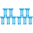 thumbnail image 1 of Cinta Kinesiología Precortada 5 Piezas Atlética Rodilla Transpirable para Correr () Azul, 1 of 6