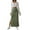 Green, variant on Ribbed Knit Skirt Women's Long Skirts With Slit High Waist Vintage Retro Skirts Casual Skirt Autumn Skirt With Elastic Waistband (Beige,XL)