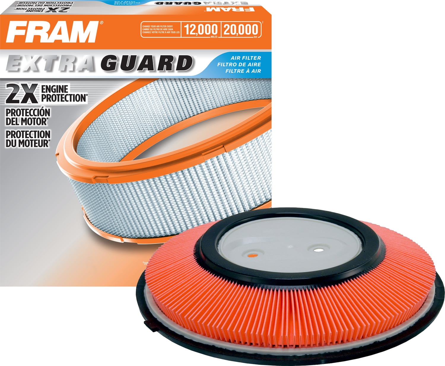 FRAM Extra Guard Air Filter, CA6850 for Select Nissan ...