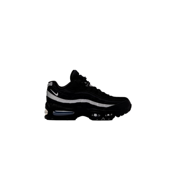 Nike Air Max 95 BB Leather Black / Metallic Silver - Black II4130-013 Grade-School Size 7