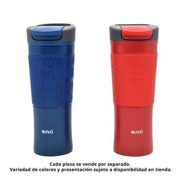 Termo Nuvó 480 ml para Viaje Varios Colores 1 Pieza