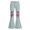 X1Light Blue, variant on Xijirk Solid Polyester Kids Bell Bottom Flare Pants Girls Knee Leopard Crisscross Lace-Up Casual Long Trousers Outdoor Daily Pants Purple,7-8 Years