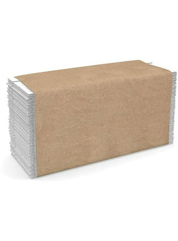 Cascades PRO C-Fold Paper Towels 13" x 10", White Fiber Paper Absorbent for Restroom, 200 Per Pack, 2400/Carton