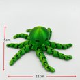 3D printing hot small octopus set night will glow ornaments artifacts