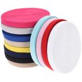 thumbnail image 3 of Miangastore Binding Elastic Band Assorted Color 12Pcs 117.90X0.39X0.08in, 3 of 8