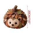 thumbnail image 2 of DIY Animal Themed Pumpkin Sewing Craft Kit Fall Harvest Handmade Tabletop Ornament Making Set for Home Mantel Shelf Halloween Party Craft Supplies, 2 of 9