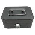 thumbnail image 1 of HLONK Durable Sturdy Handles Lockable Security with Coin Slot Money Box Cash Box Coin Saving Box Coin Bank GREEN, 1 of 8