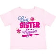 thumbnail image 3 of Inktastic Big Sister Again with Flowers and Arrow Girls Toddler T-Shirt, 3 of 5