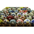 thumbnail image 4 of Rastogi Handicrafts Pulls Knobs Table Window Multi Color Ceramic Drawer Knobs Door Cupboard 1.5" (2 Leaf KNOBS), 4 of 5