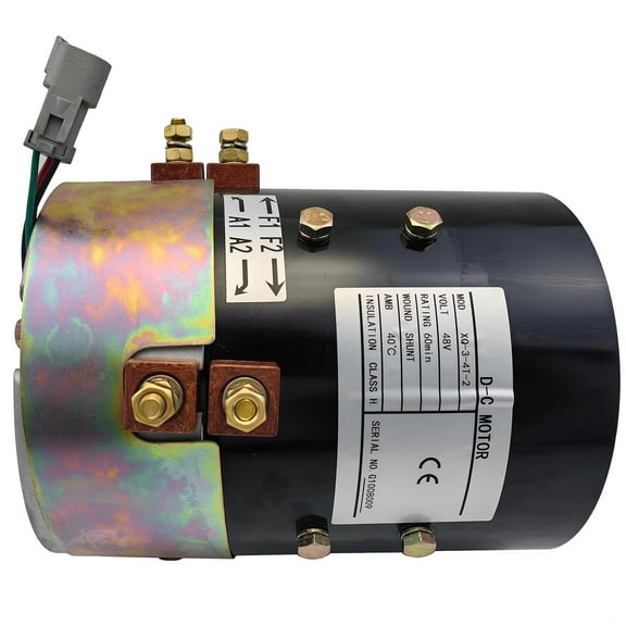 DC Motor Fits for Yamaha Hitachi Golf Carts G29 Drive DM430 DC Motor 48V 2.6KW 3.5HP Electric Drive Motor
