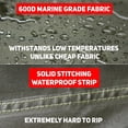 thumbnail image 4 of Xiao Hua Lawn Mower Hood - Tractor Hood Available for Decks up to 54 Inches, Storage Hood, Heavy Duty 210D Polyester Oxford Cloth, UV Protection, Universal, Storage Bag with Drawstring and Lid, 4 of 4