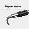 thumbnail image 4 of Electric Screwdriver Bit Set Drill Head 0-20° Angle Magnetic Screw Drill Tip Power Tool Attachments Repair Accessories, 4 of 4