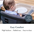 thumbnail image 4 of Inglesina Fast Table Chair - Negro + Bandeja de Comedor Rápido - Trona portátil para bebés y niños pequeños, bebés de 6 a 36 meses - Se adapta a mesas de 0.8'' a 3.5'' - Diseño plegable y compacto - B, 4 of 5
