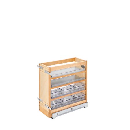 Rev A Shelf Wood Vanity Base Organizer Pull Out Drawer Walmart