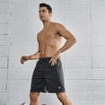 thumbnail image 4 of NORTHYARD Men's 7 Inch Athletic Basketball Shorts with 4 Pockets Workout Gym Short Black L, 4 of 8