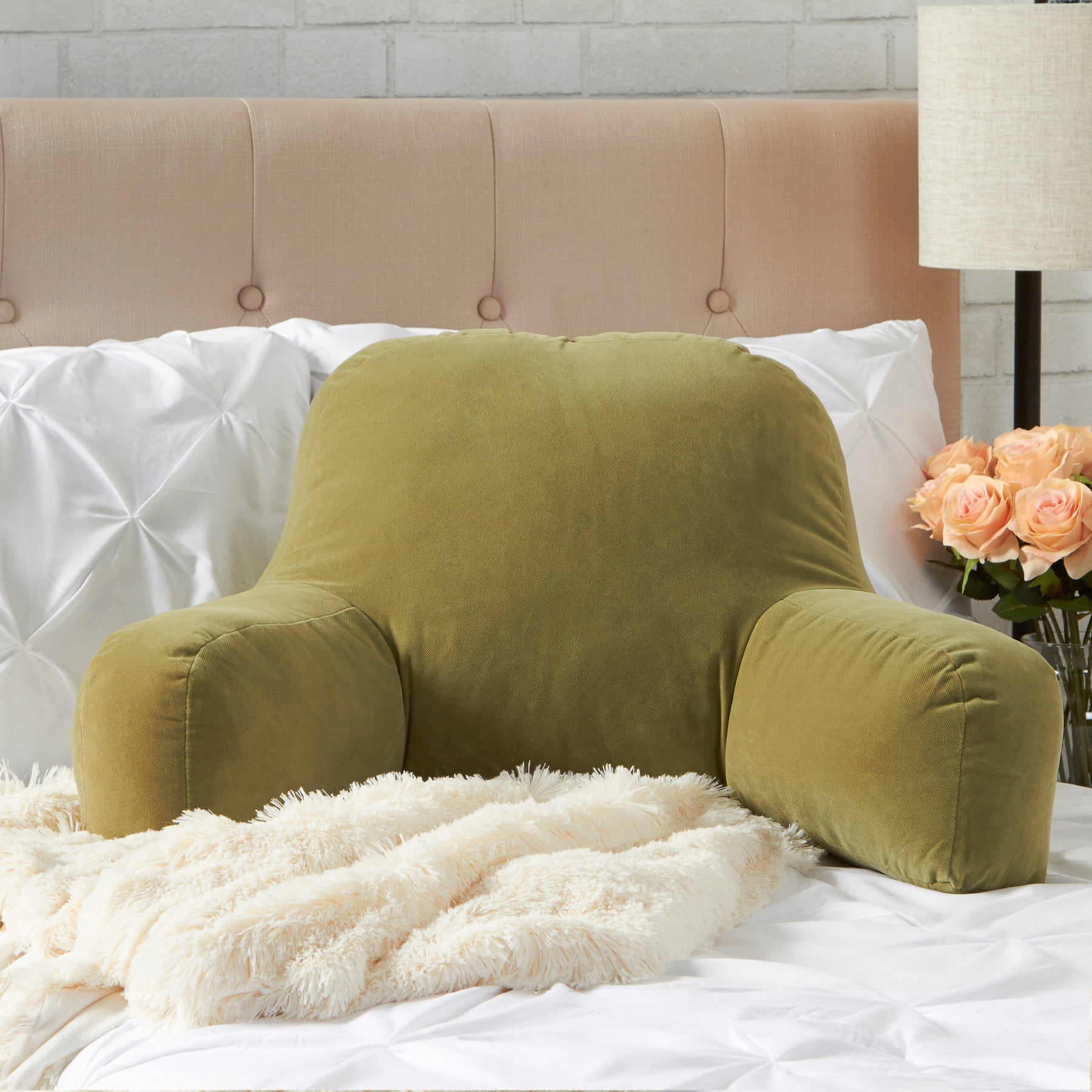 Hyatt 28 x 17 in. Bed Rest Pillow - Walmart.com - Walmart.com