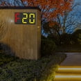 thumbnail image 3 of Advancent Placa de puerta numérica DIY recargable con energía Solar para Hotel de oficina, valla de Patio, puertas de pared, decoración de Jardín y Patio Doble color, 3 of 6