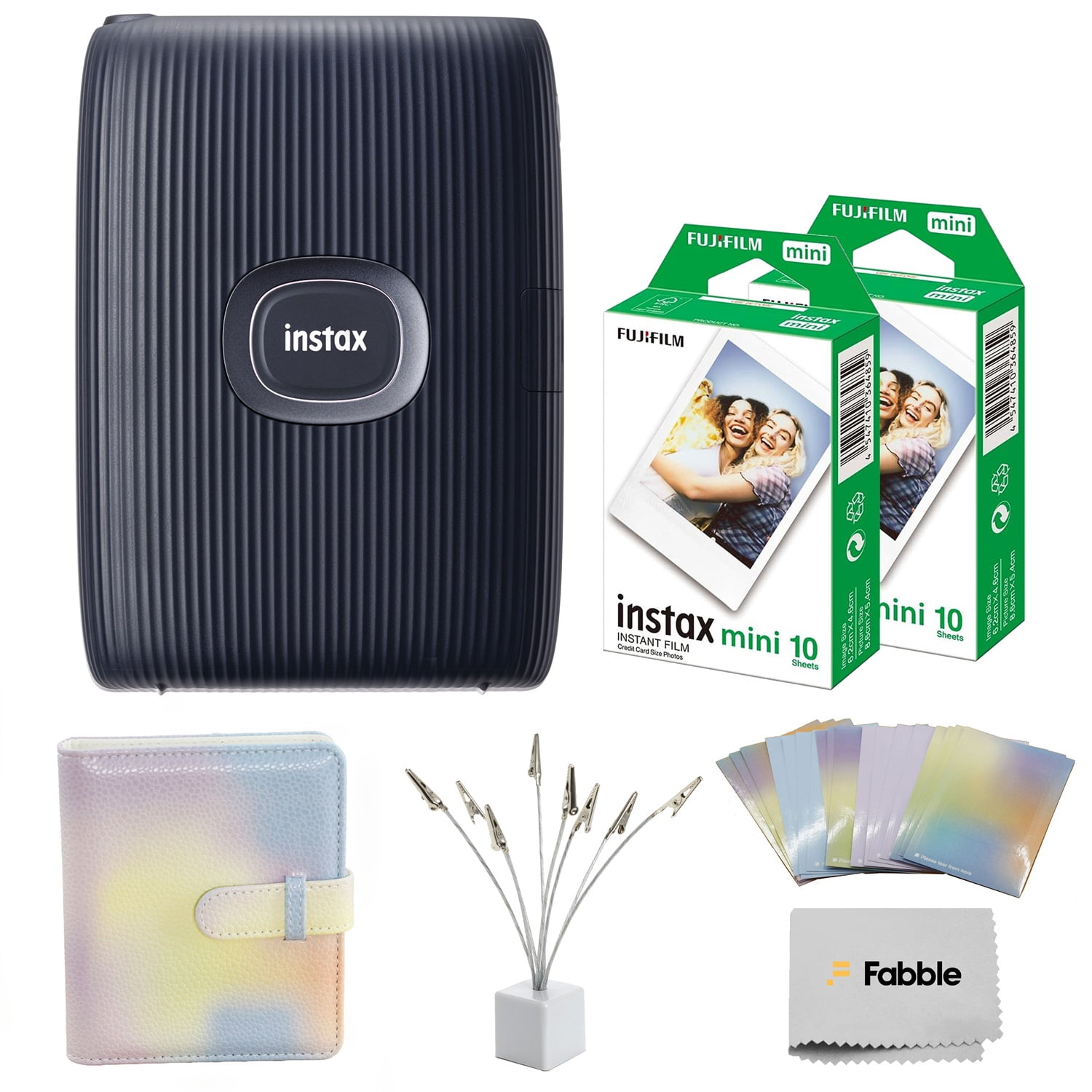 FUJIFILM INSTAX MINI LINK 3 Smartphone Printer (Sage Green) + 60