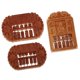 thumbnail image 2 of Colgantes artesanales de madera Yashi estilo retro para collares y decoración del hogar, 2 of 5