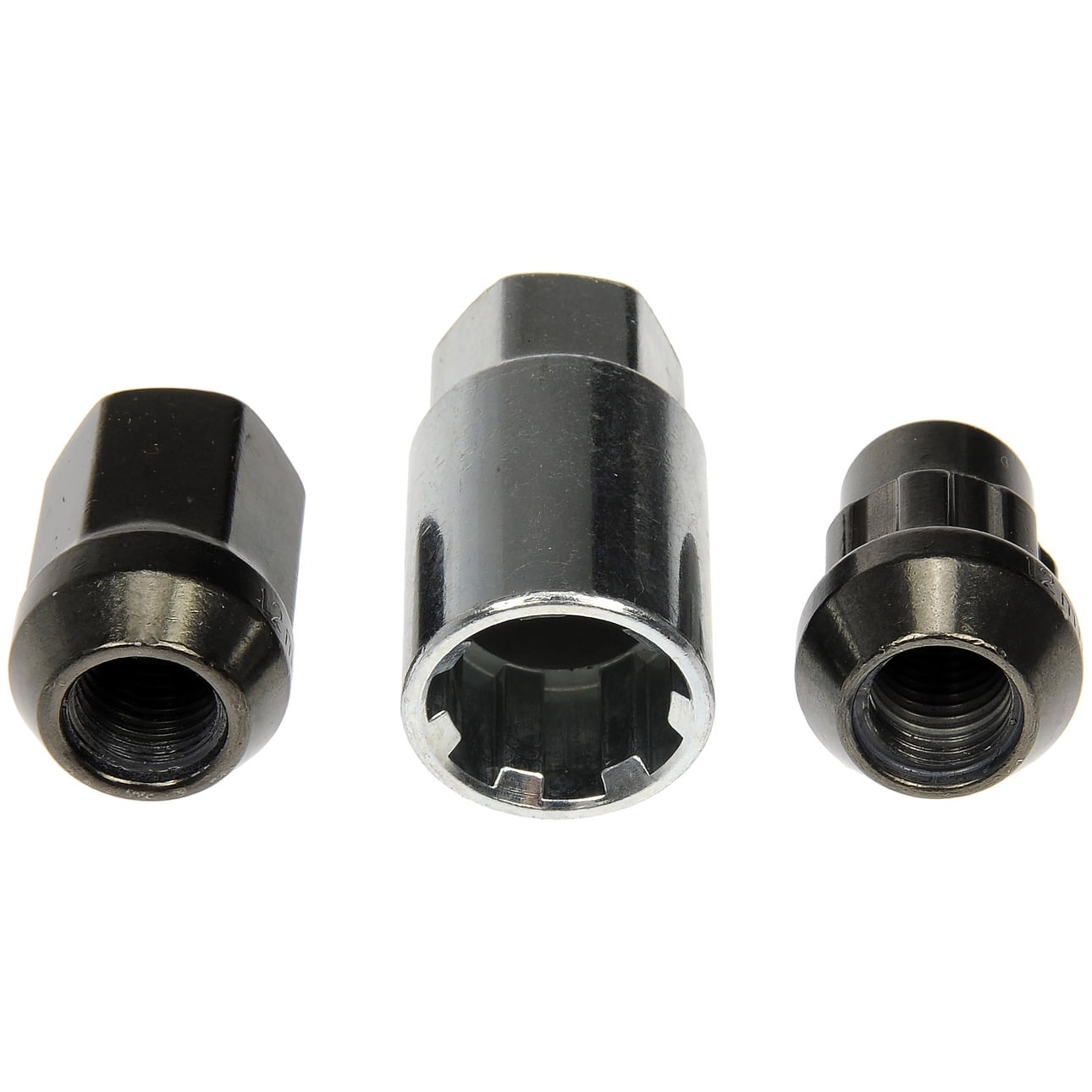 Dorman 713-375Z Wheel Lug Nut for Specific Models, Hyper Black Chrome (Pack of 20)