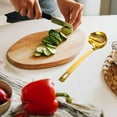 thumbnail image 3 of Miangastore Gravy Serving Spoon Stainless Steel Practical Design Cooks 1Pcs, 3 of 8