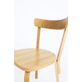 thumbnail image 3 of CHK Furniture Scandi Dining Chair, Oak Veneered (Set of 2), 3 of 7