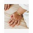 thumbnail image 4 of Engravable ID Figaro 5.5" Baby/Toddler/Kids Bracelet - 14k Gold, 4 of 6