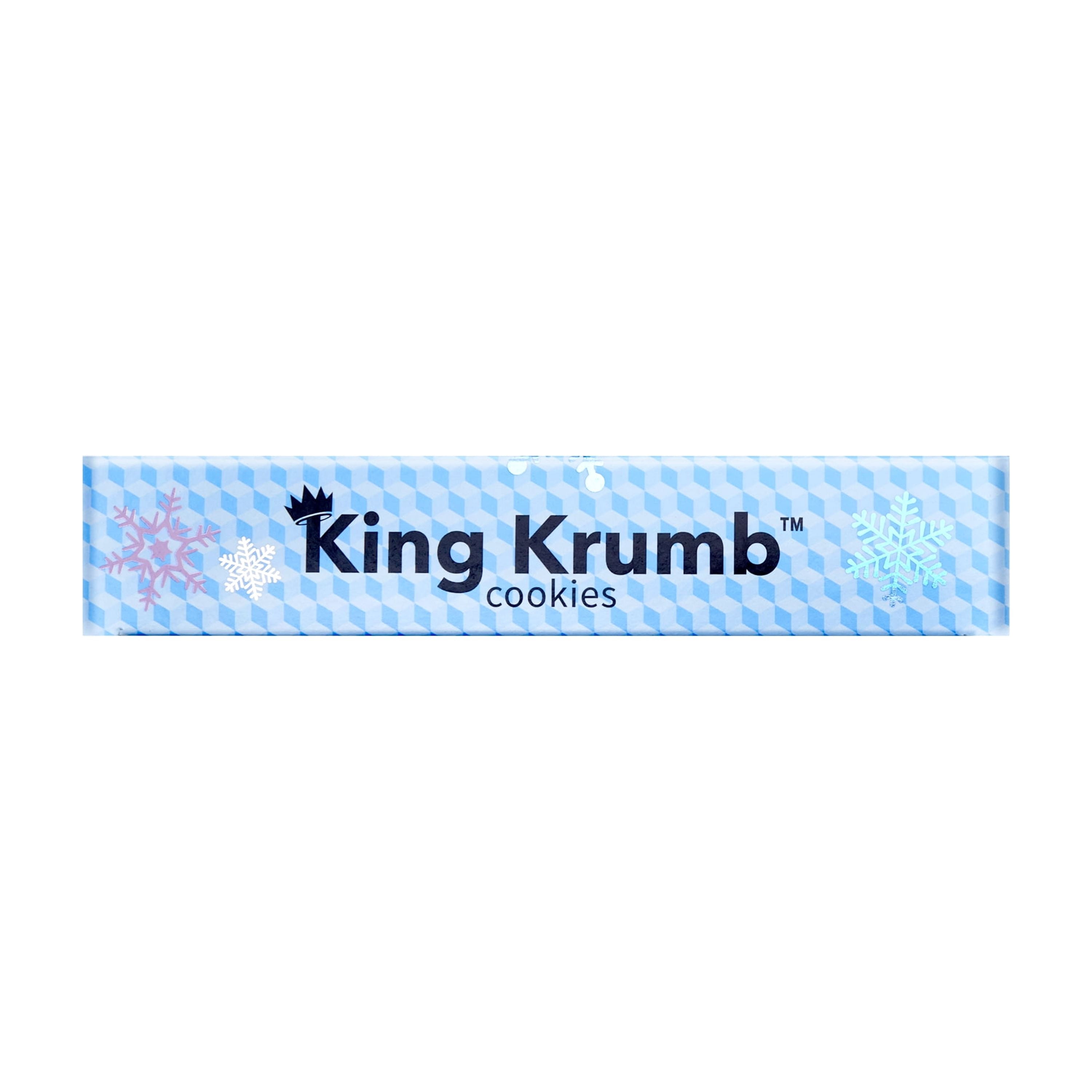 King Krumb Dashing Through The Snow and King's Eggnog Bakery Cookies, 11oz, 2 Count, Baked, Shelf-Stable, Ready to Eat