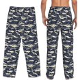 thumbnail image 3 of PISONIC Funny Mens Pajama Pants Lounge Men's Pajama Bottoms Soft Sleep Pants With Pockets Drawstring, 3 of 7