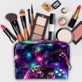 thumbnail image 3 of Game Controller Waterproof Printed PVC Cosmetic Makeup Bag Case Travel Organizer for Ladies Girls Makeup Case Kids Toiletry Travel Bag, 3 of 6