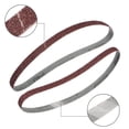 thumbnail image 3 of Bargains Únicos Cinta de Lijado de 1/2 pulgada x 18 pulgadas 40 Granos Cintas de Óxido de Aluminio 5 piezas, 3 of 4