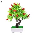 thumbnail image 3 of Grandest Birch 1Pc Artificial Flower Fruit Tree Miniascape Restaurant Home Table Bonsai Decor, 3 of 8