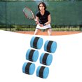 thumbnail image 4 of Tennis Racket Grip Tape, 6Pcs Anti Skid Frosted Badminton Racket Overgrip PU  For Sports Black,White,Red,Yellow,Purple,Blue, 4 of 8