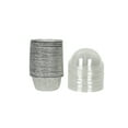 thumbnail image 3 of Round Take-Out Cupcake Container 12", Aluminum, 8" x 3.5" x 3.5", Maintays, 25 Pack, 3 of 6