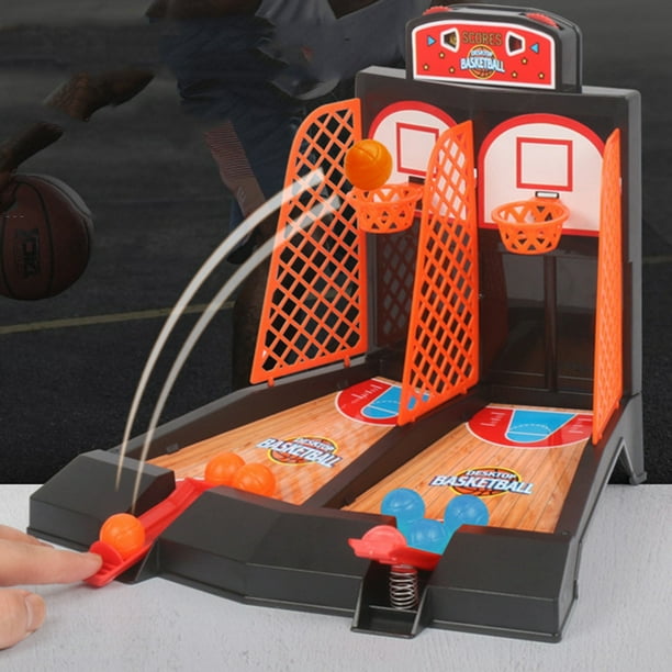 2 Pièces Mini Jeu De Basket-ball Portable Aléatoire, Jouet De
