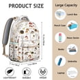 thumbnail image 6 of Comfortable Mushroom Design Backpack for School, Big Capacity Bookbag for College Students Laptop and Textbooks, Great Gift for Campus Life and Daily Errands, 6 of 6