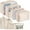 Beige, variant on Packing Cubes for Travel, 8Pcs Travel Cubes Set Foldable Waterproof Suitcase Organizer Luggage Storage Bag, Blue
