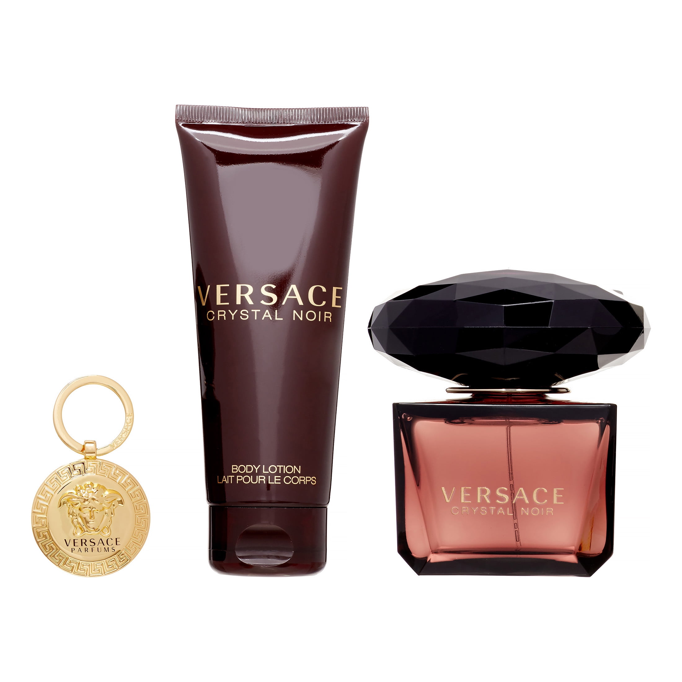Versace Versace Crystal Noir Perfume Gift Set for Women, 3 pc