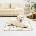 thumbnail image 6 of Pet Cooling Pad Foldable Self Cooling Mat Breathable Pet Cushion Sleep Pad for Dogs and Cats Lively Orange Cat S, 6 of 9