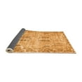 thumbnail image 2 of Ahgly Company Indoor Rectangle Abstract Orange Modern Area Rugs, 4' x 6', 2 of 4