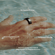 Oura Ring 4, Rose Gold, Size 7, Smart Wearable, Sleep, Fitness & Heart Rate Tracker, 8-Day Battery (Size Before You Buy)