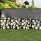 thumbnail image 4 of Lona protectora de polietileno 180 g/m² Lona impermeable gris con ojales Cubierta de alta densidad 2x3m, 4 of 5